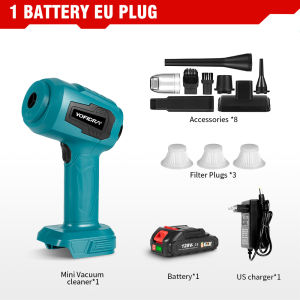 💥สต๊อกกรุงเทพ💥เครื่องดูดฝุ่นรถยนต์ เครื่องดูดฝุ่นในรถยนต์แบบพกพาไร้สายเครื่องดูดฝุ่นขนาดเล็กไฟฟ้าไร้สายเครื่องดักฝุ่นและเครื่องเป่าลมสำหรับใช้ในครัวเรือนแบตเตอรี่ Makita 18V