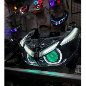 LAMPU BILED AEROX NEW 155 CONNECTED PAKET LENGKAP