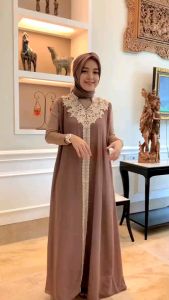 KAFTAN MAHADEWI GRATIS MANSET GAMIS + TURBAN KEPALA