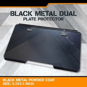 COD plate holder motorcycle back and front protector cover stainless 304 & clear acrylic material