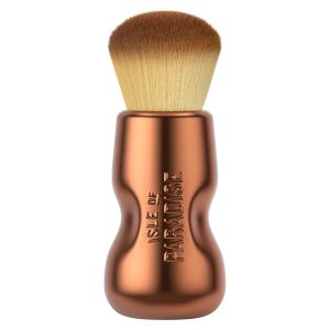 Cọ tán phấn tạo khối và làm nâu da mặt + toàn thân Isle of Paradise cọ Kabuki dày đặc dùng để tạo khối và định hình dùng với phấn tạo khối tự nhiên phấn tạo khối và trang điểm toàn thân tán đều hoàn thiện chuyên nghiệp 1 chiếc.