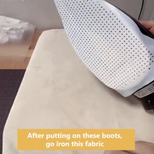 WH  Universal Ironing Boards Shoe Cover Heat Resistance Cloth Protector Iron Soleplate Garment Iron Cover Accessories [New]