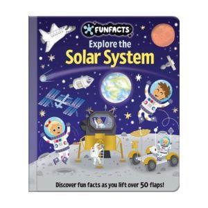 Lift The Flaps Board Book To Explore Facts About Solar System With 50+ Flaps (Hardcover)