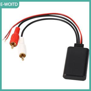【E-WOITD】 Xe phổ không dây Bluetooth mô-đun âm nhạc Adapter Cáp âm thanh stereo 2RCA không dây