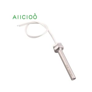 12V 24V Cartridge Heater M16 Immersion Tubular Heating Element Hot Water 50W 100W 150W 200W 300W SUS304 12*100mm