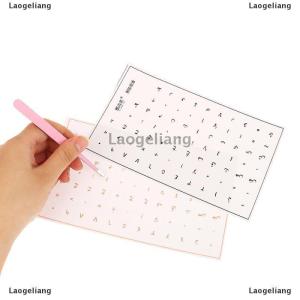 [COD] Laogeliang สติกเกอร์ติดคีย์บอร์ดแบบถอดออกได้ สติ๊กเกอร์คีย์สำหรับแล็ปท็อปสติกเกอร์แบบแผ่นเดียวสำหรับติดฟิล์มอเนกประสงค์สติกเกอร์ด้านข้างสำหรับแล็ปท็อป