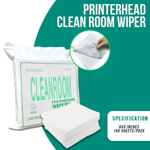 PrintYourStyle Polyester Printerhead Clean Room Wiper 9x9 inch(150sheets/pack)
