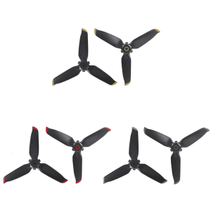 2Pcs Quick Install Golden Propellers Anti Vibration FPV Aircraft Replacement Parts