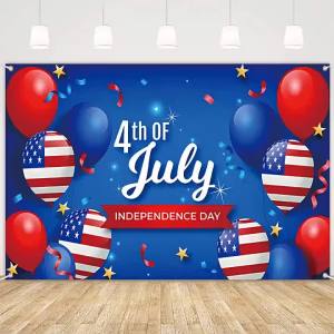Hantar dari gudang tempatanSpecially designed for the US Independence Day backdrop banner United States 250 Anniversary celebration festival decoration banner hanging flag