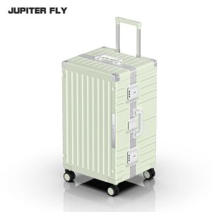 JUPITER FLY Luggage Aluminum frame trolley suitcase Sturdy and durable Thickened Deep Warehouse luggage 20 inch