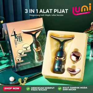 KDK 3in1 Alat Pijat Meniruskan Pengencang Kulit Leher Kerutan Electric Massage Face Pemijat Relaxing Wajah