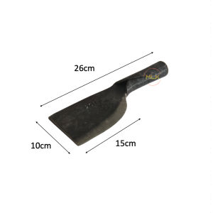 MLK Iron Stainless Steel Durian Knife Pisau Durian Besi Berkualiti Sharp Quality Jaya Mata Knife