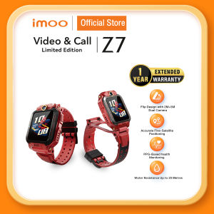 imoo Watch Phone Z7 Spiderman Limited Edition (Touch Screen GPS Tracking Video Call Chat 4G Water Resistance)
