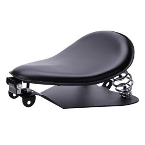 【High Quality】Motorcycle Solo Seat With Baseplate And Springs Bracket Sitting Cushion Mounting Kit For Harley Sportster 883 Bobber Chopper