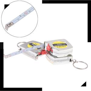 ❣💕WonderfulBuyinge 1เมตร 3ft สแตนเลสไม้บรรทัดวัดกระเป๋าหดได้สายวัดเทป