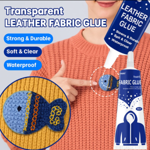💕Transparent and Aging-Resistant💕Environmentally Friendly Waterproof Transparent Leather Fabric Glue Leather Environmentally Friendly Waterproof Flexible Transparent Aging-Resistant Non-Yellowing Strong Fabric Glue透明皮革布料胶