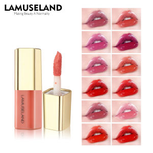 LAMUSELAND 12 Colors hot sale mini waterproof matte velvet lip gloss 3.5g #LA0005