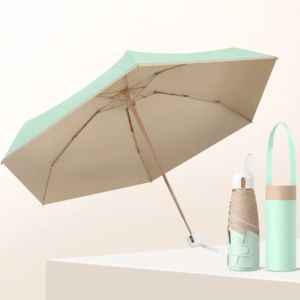 ZYJC Bảo vệ khỏi tia cực tím Ô dù bỏ túi Gấp lại Siêu nhẹ Ô che nắng Di động Sử dụng kép Mùa hè