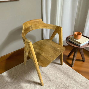 Teak Wood Arm Chair / Kerusi Makan Kayu Jati / Dining Arm Chair / ATTIC FURNITURE
