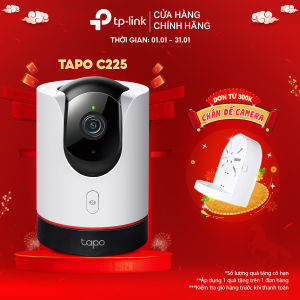 Camera WiFi AI TP-Link Tapo C225 An Ninh Gia Đình Quay/Quét