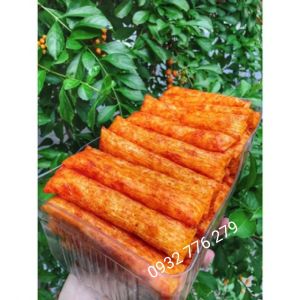 Bánh Pò Quẩy Hộp 320g - 70 thanh - đặc sản Hải Phòng - đồ ăn vặt - thơm cay mùi bò