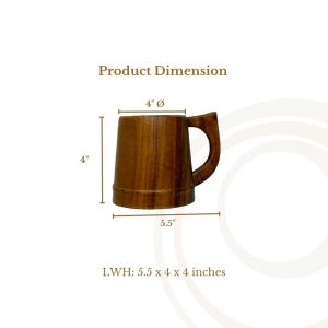 Marai Home Cups and Mugs Acacia Wood