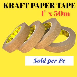 Kraft Tape (1 x 50m)Sold per Pc