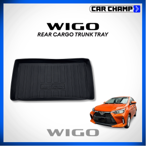 Toyota Wigo 2023 to 2026 Rear Cargo Trunk Tray Thailand Quality Car Accessories