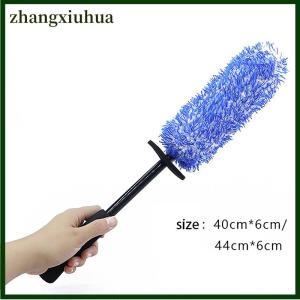 zhangxiuhua Wheels Brush Car Wash Super Brush Microfiber Premium Non-Slip Handle Easy To Cleaning Rims Spokes Wheel Barrel Car Accessories