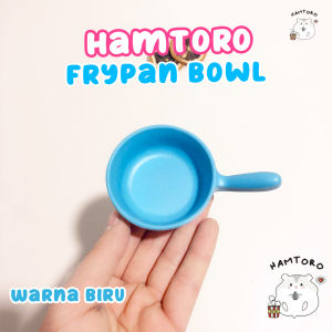 Hamtoro / Frypan Bowl / Tempat Makan Hamster  Sugar Glider  Kucing Landak / Tempat Minum Keramik