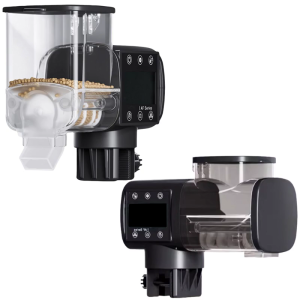 Automatic Fishtank Feeder Digital Timer Control Quiet Feeding Device For Small Fish Feeding Easy Maintenances