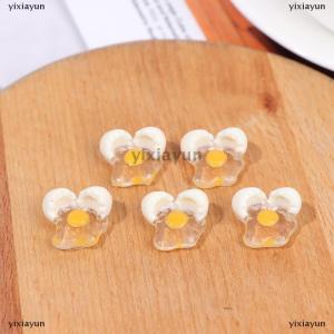 [COD] yixiayun 5pcs 1:12 Dollhouse Miniature Mini Broken Egg Model DIY Kitchen Toys Accessories