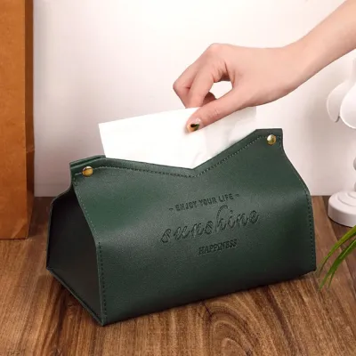 ZWMKW Modern Large Storage Dispenser Container Car Tissue Box Napkin Holder Tissue Case Paper Towel Box