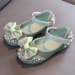 [Tokobig] Import Shoes Gisele Sepatu Pesta Anak Perempuan Model Pita Mote Size 26-36 Usia 3-8 Thn TOP PRODUK