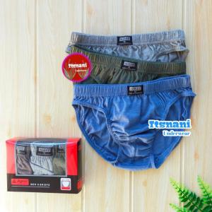 Celana Dalam Pria Agree Merah 8886 | Cd Cowok Remaja - Dewasa Bahan Katun Karet Kerut