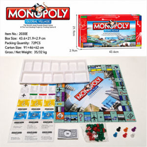 Malaysia Classic Monopoly Board Game Fun Family Party Interactive Puzzle Game for All Ages 大富翁 桌遊