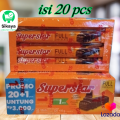 Wafer Superstar 1 Pak - Box Dus - 20 Pcs - Coklat Mayora Promo Murah. 
