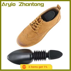 Aryio Practical Plastic Adjustable Length Men Shoe Boot Holder Organizers Tree
