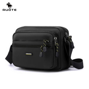 AUOTE Men Bag Men Shoulder Backpack Oxford Fabric Crossbody Bag Large Capacity Bag Sling Bags Fashion Messenger Bag Purse Satchel Messenger Bag for Work Business Travel Sport Bag