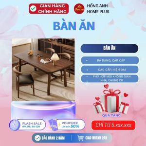 Bàn ăn hiện đại cao cấp thiết kế tinh tế sang trọng chất liệu bền bỉ tiện nghi.