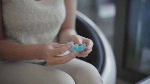 2pcs Professional Podiatry Five Toe Separator Toe Valgus Correction Tool Breathable Foot Care Pad