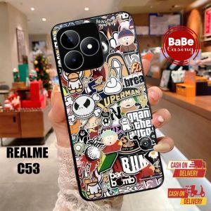 Casing Case Realme C53 Terbaru Graffiti Realme C53 Casing Hardcase Softcase Glossy