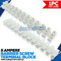 Terminal Block 12 way Barrier Screw Terminal wire connector Terminal Strip 30A 20A 10A 80A 100A. 