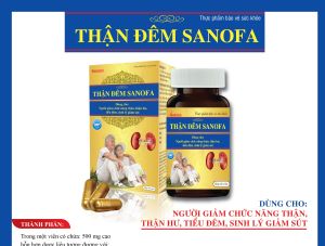 Thận đêm Sanofa bổ thận tăng cường chắc năng bàng quang hỗ trợ tiểu đêm tiểu rát tiểu không tự chủ...