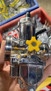 KARBURATOR PE 28 CHROME KARBU NSR PE 28 KRUM CHROM EASY SETTING UNIVERSAL ALL MOTOR PE 28 KRUM PANOM GL MP TIGER JUPITER SUPRA KHARISMA DLL