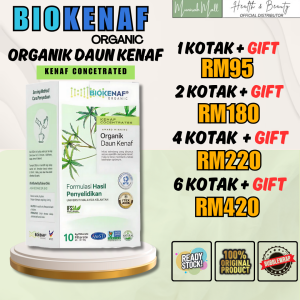 [100% ORIGINAL] BIOKENAF ORGANIC DAUN KENAF DIFORMULASI UMK