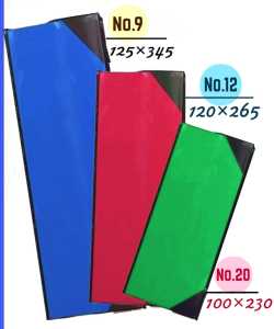 สมุดบัญชี มุมมัน ปกPVC เบอร์ 20 12 9 ความหนา 50 100 150 200 แผ่น ปกเคลือบ