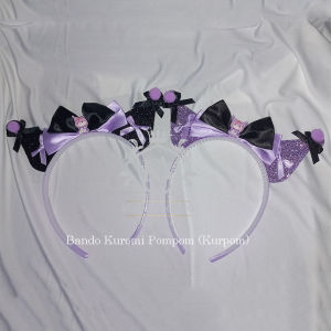 Kuromi Dress Anak Perempuan 3 4 Tahun Model Terbaru Gaun Tema Kuromi Birthday Gift Baju Kuromi Warna Ungu Purple Motif Kuromi Tren 2025 KA190