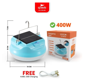 SPEEDS Lampu LED Lampu Emergency Bohlam Multifungsi Lampu Gantung Lampu Tenda 018-38