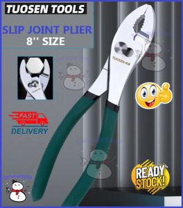 HIGH QUALITY TUOSEN 8 SLIP JOINT PLIER PLIERS SPANNER WRENCH SPANAR ALAT OPEN BUKA NUT NUTS PIPE PAIP PIP HAND TOOL TOOLS